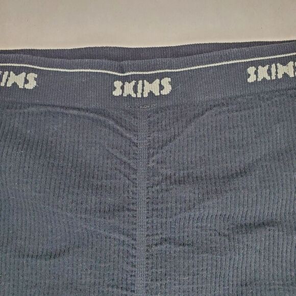 Skims Logo Rib Boxer Size L - Picture 6 of 7